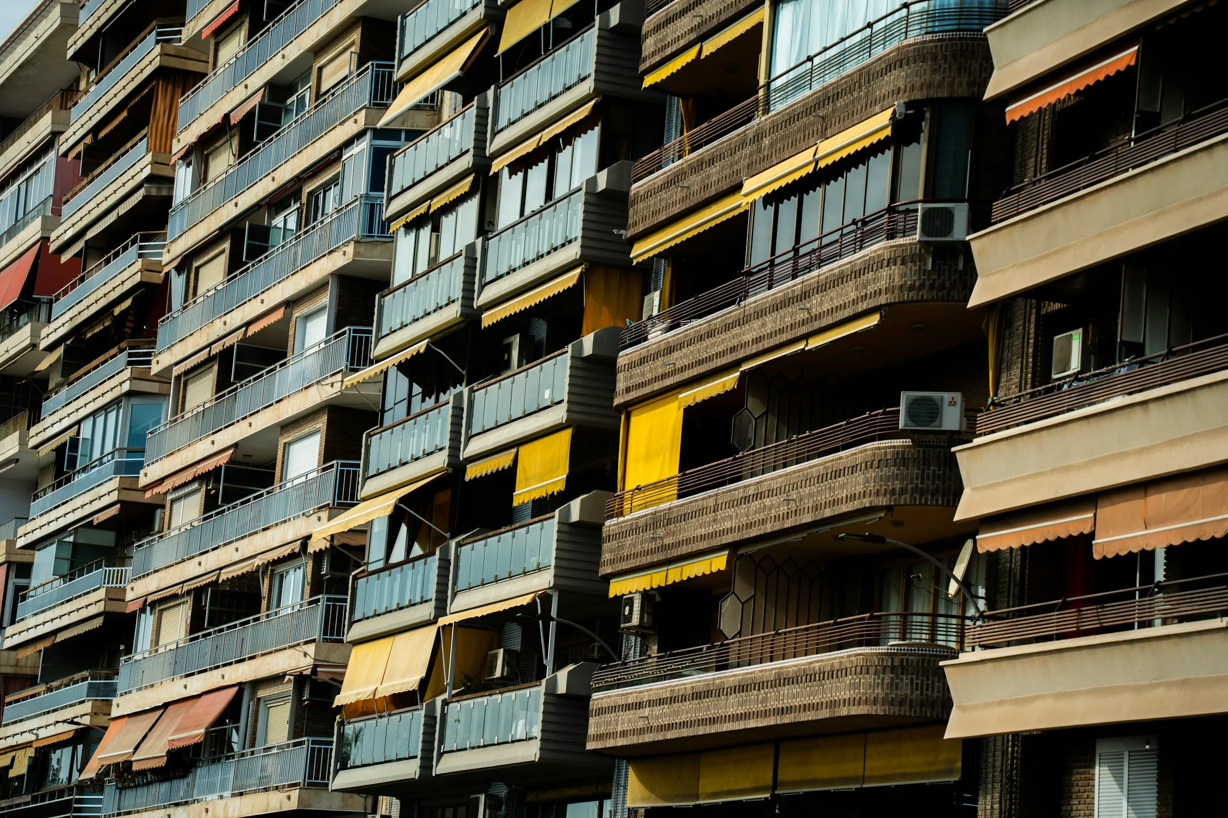 Fachada residencial rehabilitada